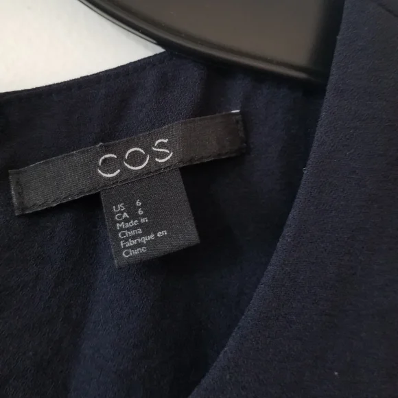 COS Navy Blue Sleeveless Maxi Dress - Picture 14 of 15